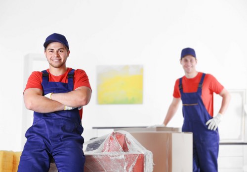 Protective wrapping and packing materials for a flat removal