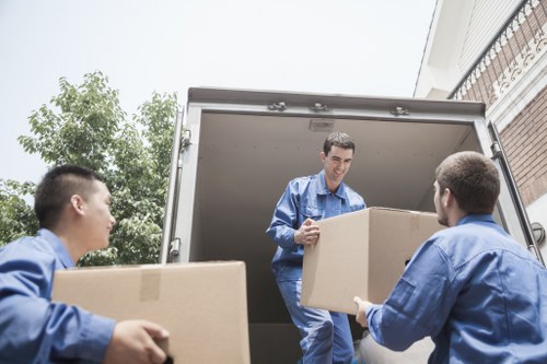 Professional packing and loading for removals and storage in Soho