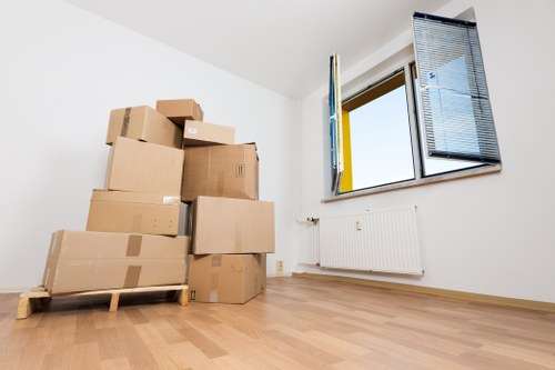 Organised storage space for student belongings in central London